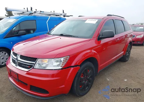 2016 Dodge Journey Se из США, поврежденный, VIN 3C4PDCAB3GT246249